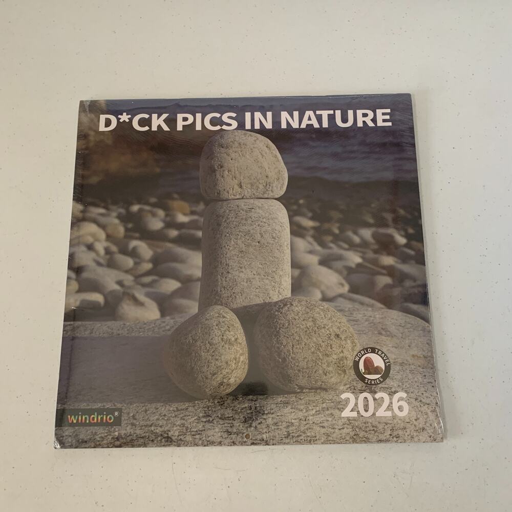 Nature's Dicks Calendar 2026 World Travel Series Brand New Sealed